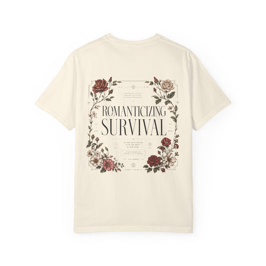 Copy of Copy of Copy of Copy of Copy of Copy of Copy of Copy of Copy of Copy of Do Not Perceive Me Floral Graphic T-Shirt — Distressed Statement Tee