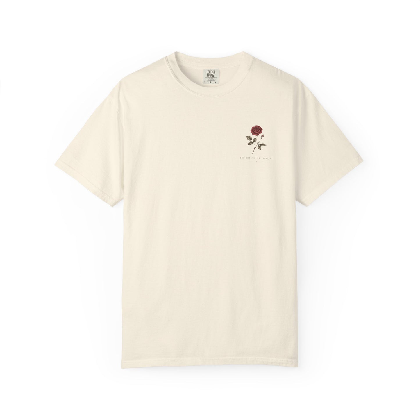 Copy of Copy of Copy of Copy of Copy of Copy of Copy of Copy of Copy of Copy of Do Not Perceive Me Floral Graphic T-Shirt — Distressed Statement Tee