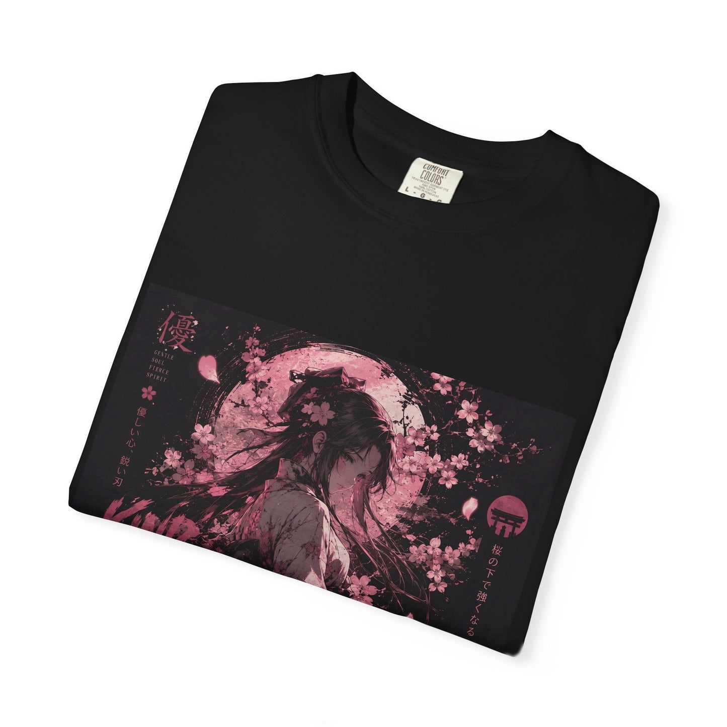 Samurai Aesthetic T-Shirt — “Kind Heart, Sharp Blade” Graphic Tee