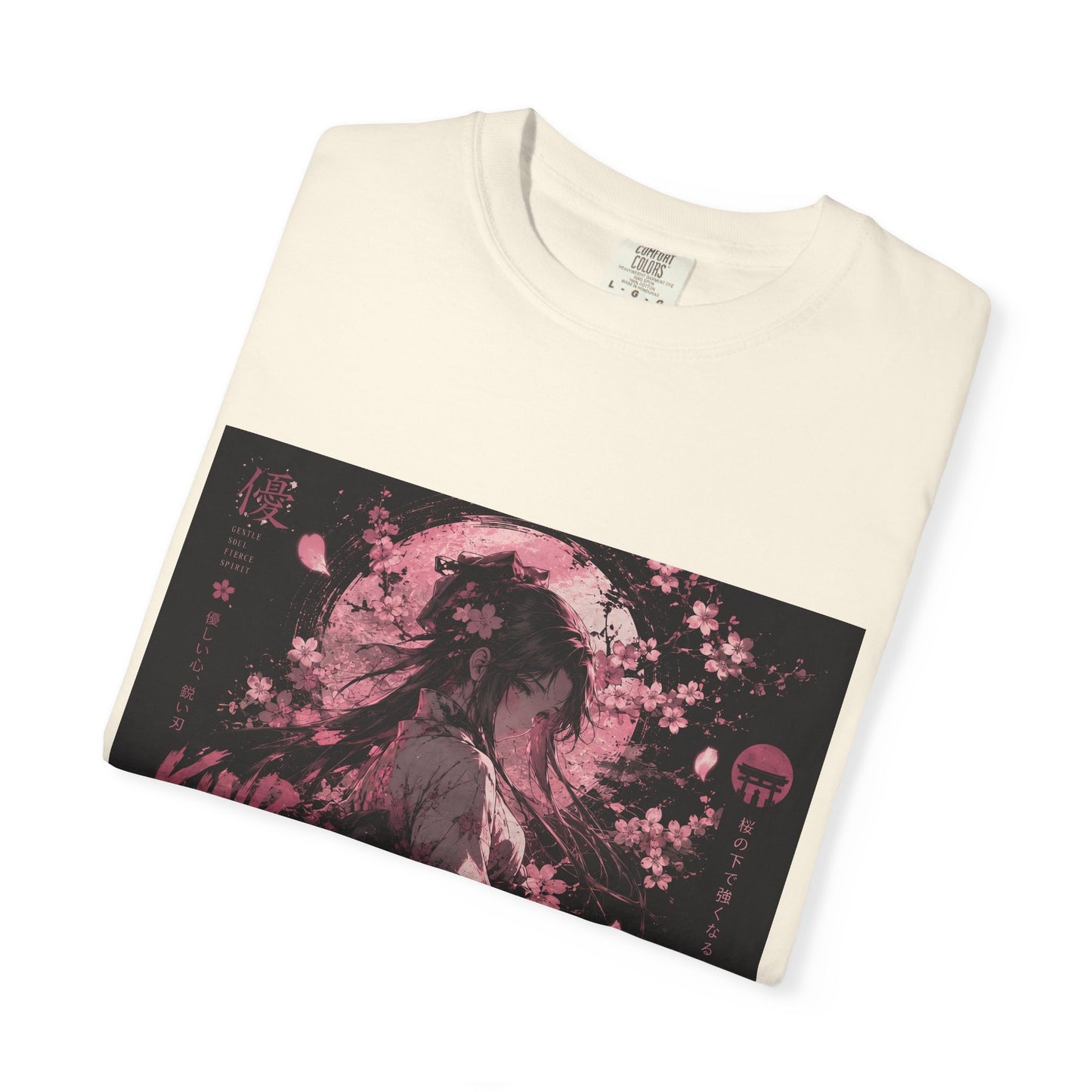 Samurai Aesthetic T-Shirt — “Kind Heart, Sharp Blade” Graphic Tee