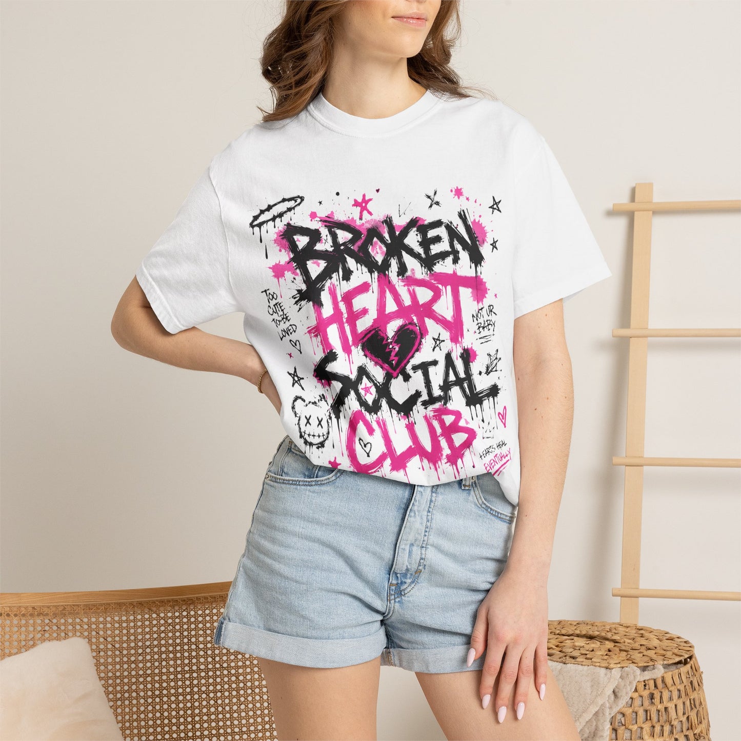 Copy of Copy of Copy of Copy of Copy of Copy of Do Not Perceive Me Floral Graphic T-Shirt — Distressed Statement Tee