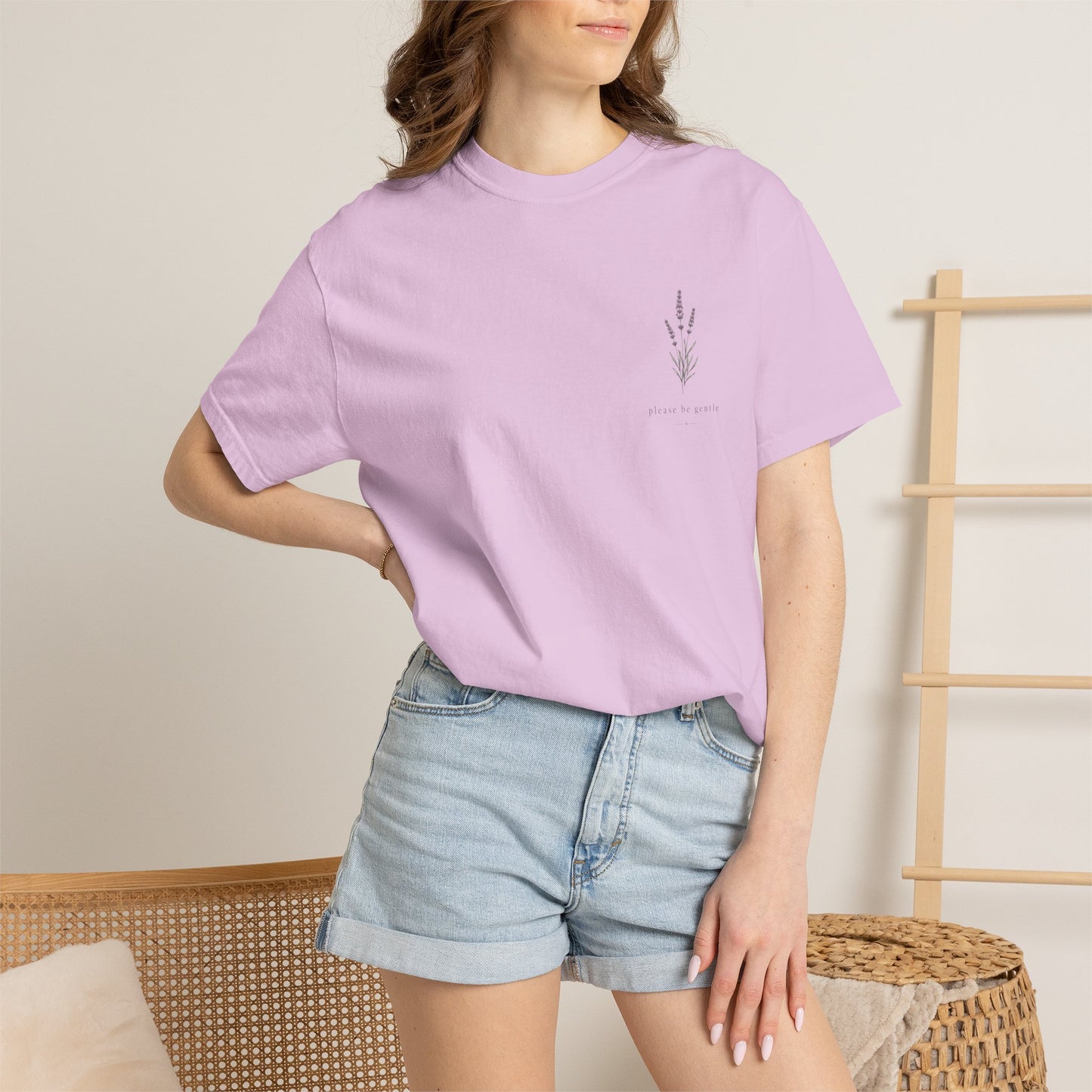 Copy of Copy of Do Not Perceive Me Floral Graphic T-Shirt — Distressed Statement Tee