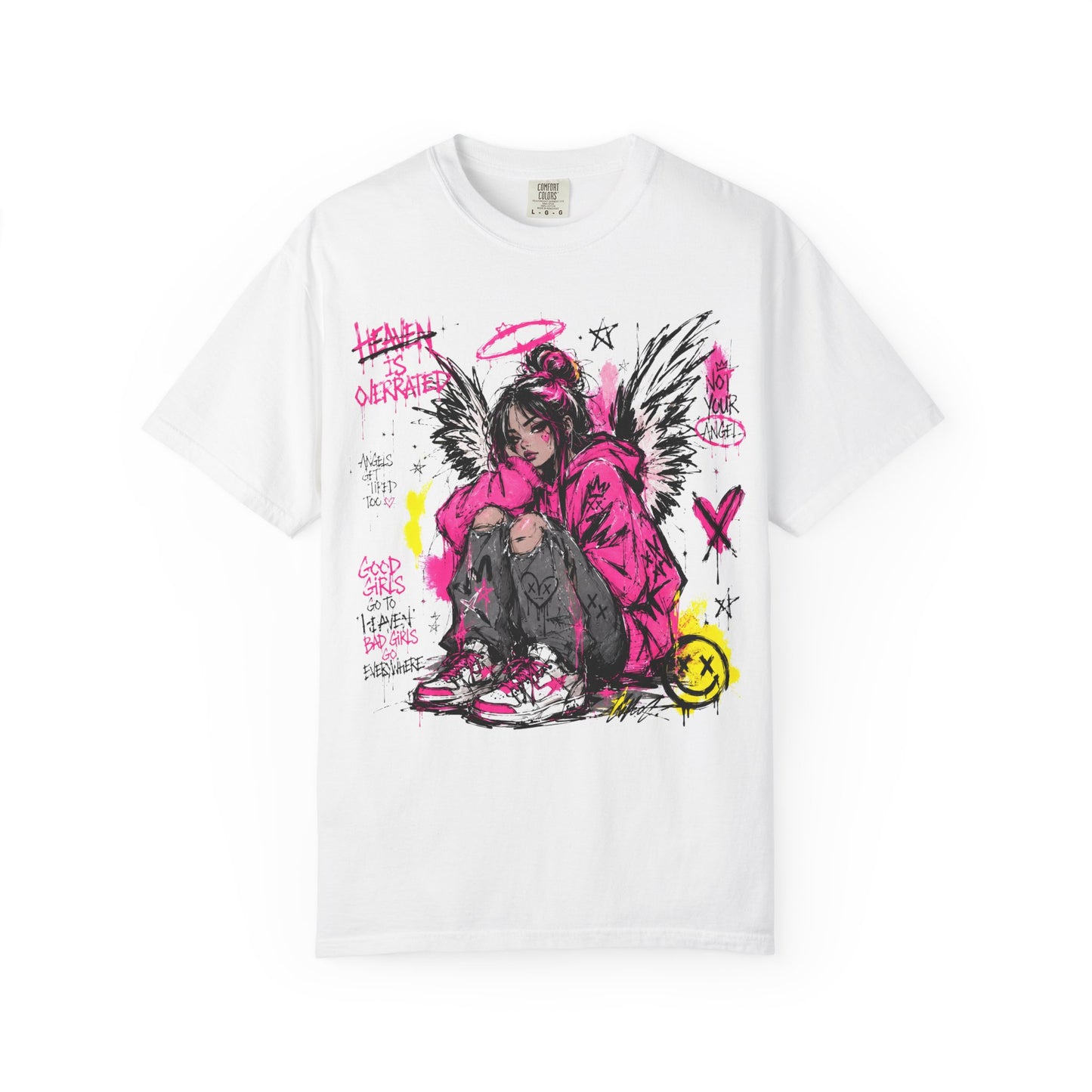 Copy of Copy of Copy of Copy of Copy of Do Not Perceive Me Floral Graphic T-Shirt — Distressed Statement Tee