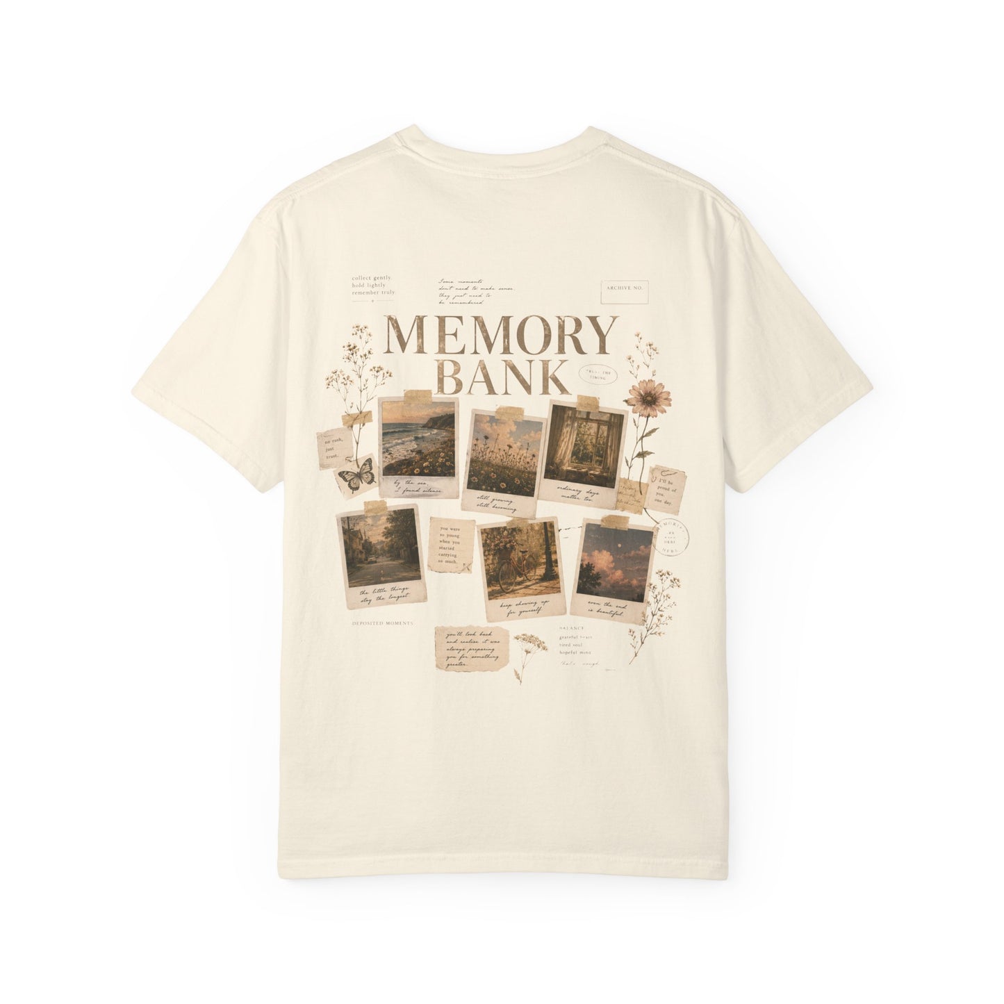 Copy of Do Not Perceive Me Floral Graphic T-Shirt — Distressed Statement Tee