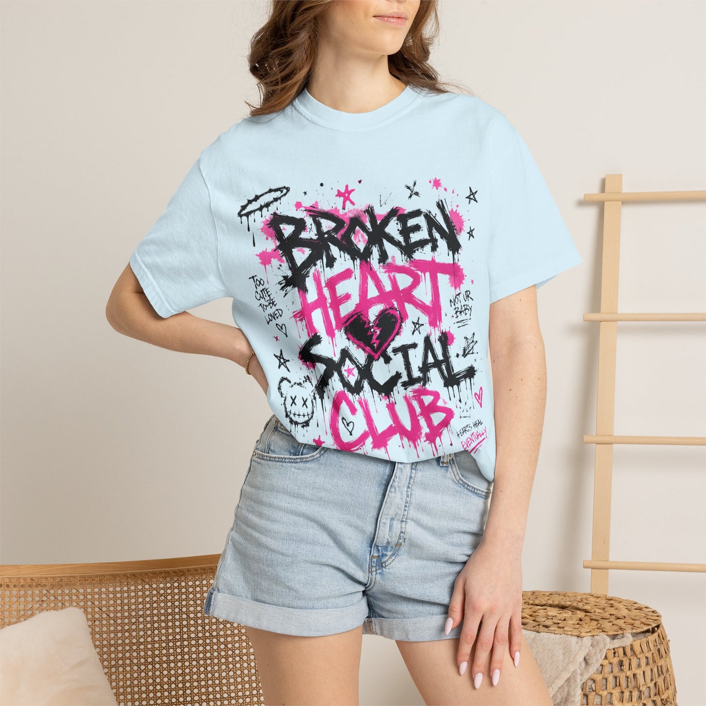 Copy of Copy of Copy of Copy of Copy of Copy of Do Not Perceive Me Floral Graphic T-Shirt — Distressed Statement Tee