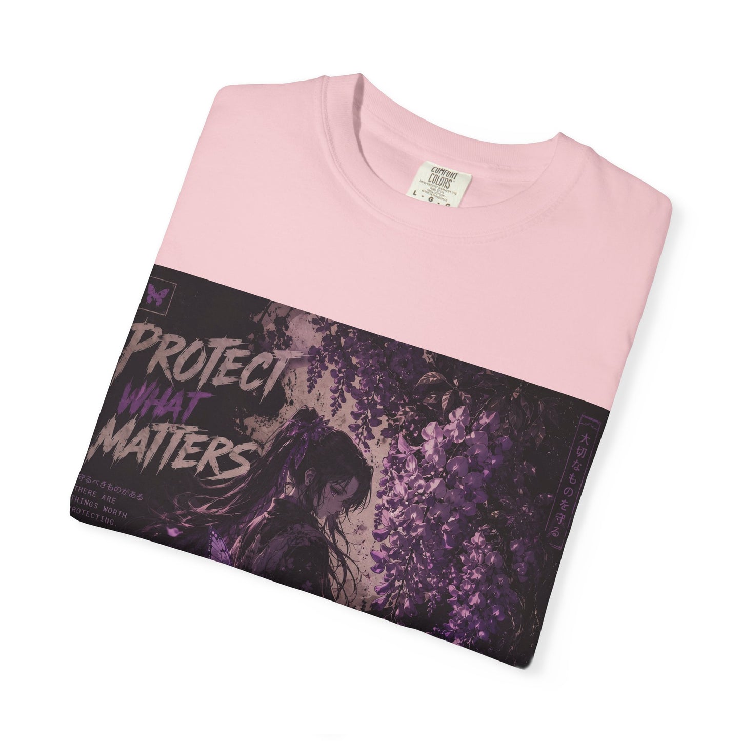 Protect What Matters T-Shirt — Dark Violet Graphic Tee