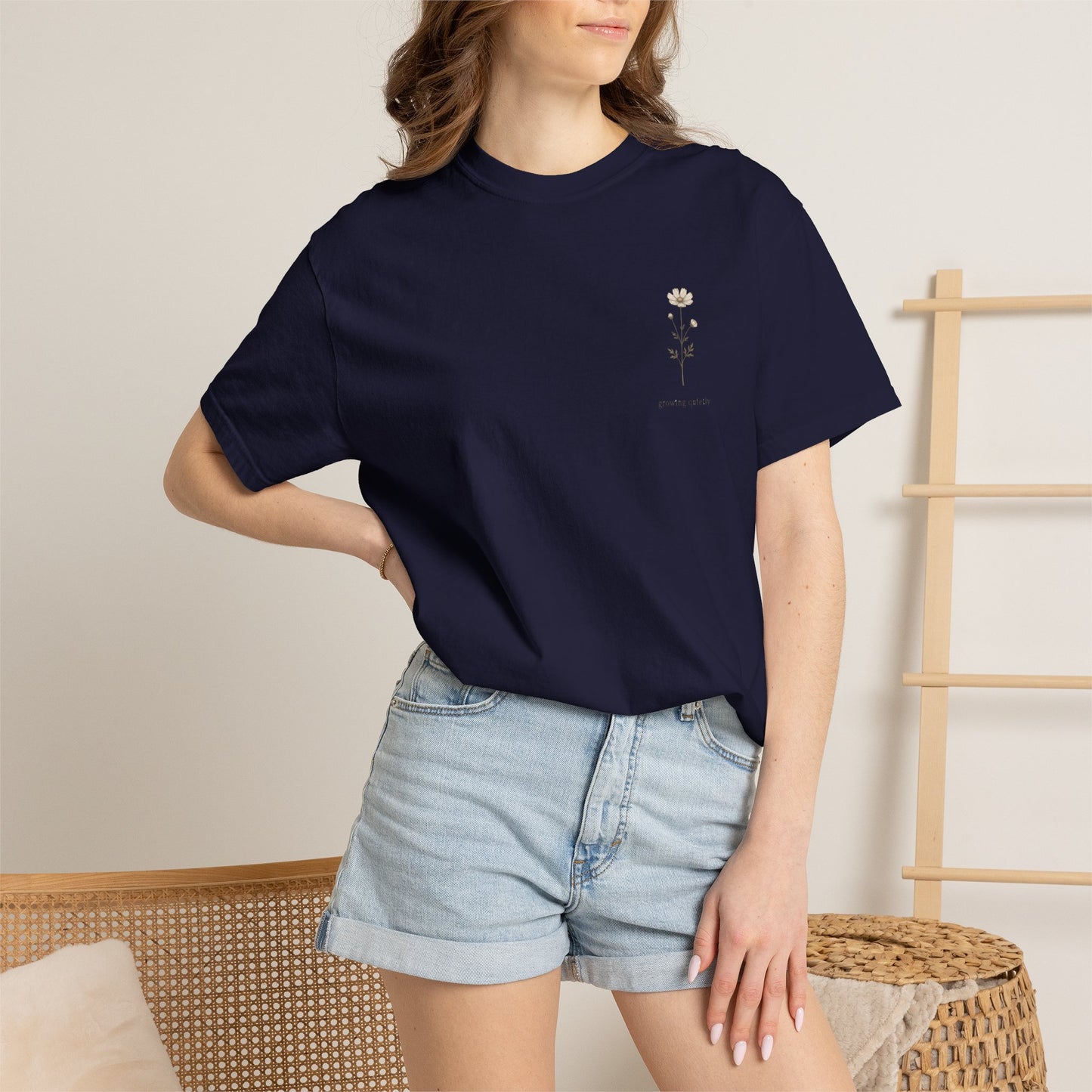 Copy of Copy of Copy of Copy of Copy of Copy of Copy of Copy of Do Not Perceive Me Floral Graphic T-Shirt — Distressed Statement Tee