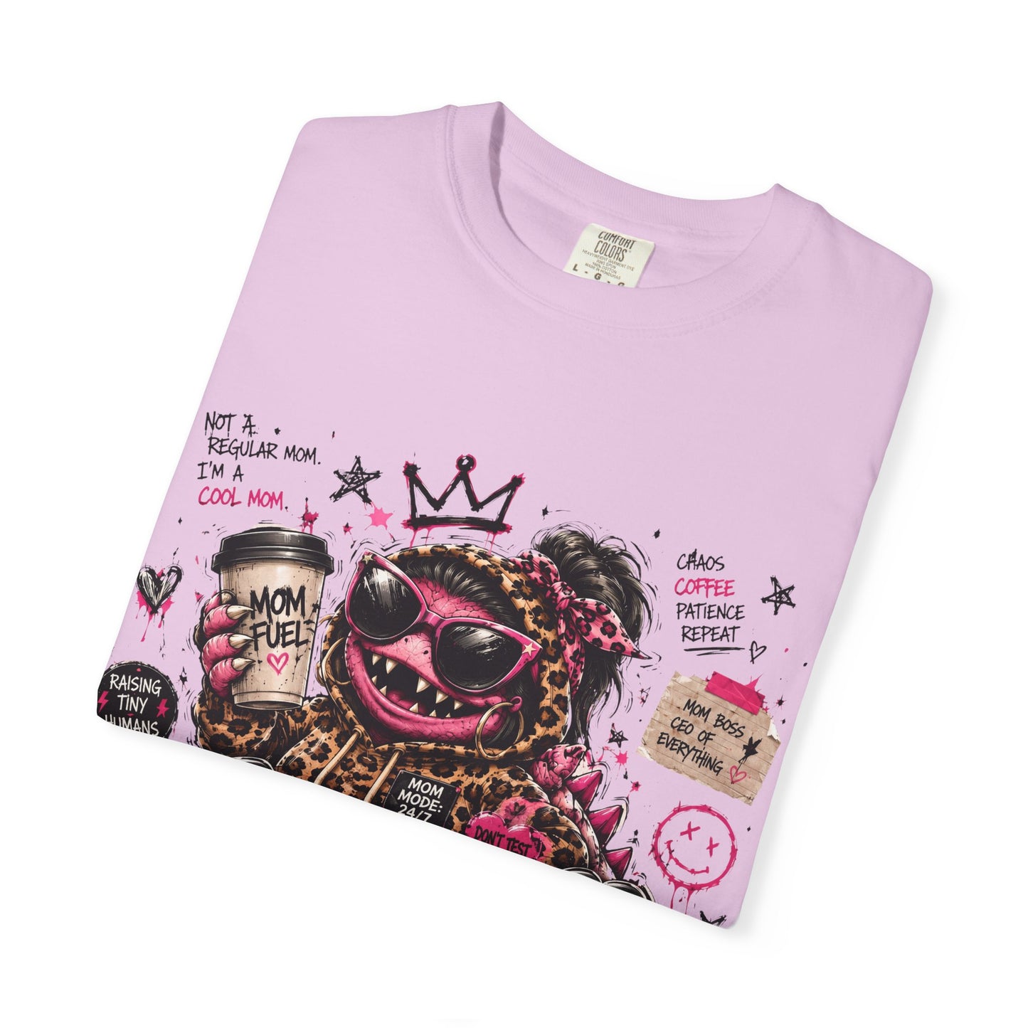 Momzilla Graphic T-Shirt — Funny Momzilla Mother’s Day Tee with Coffee & Crown Design