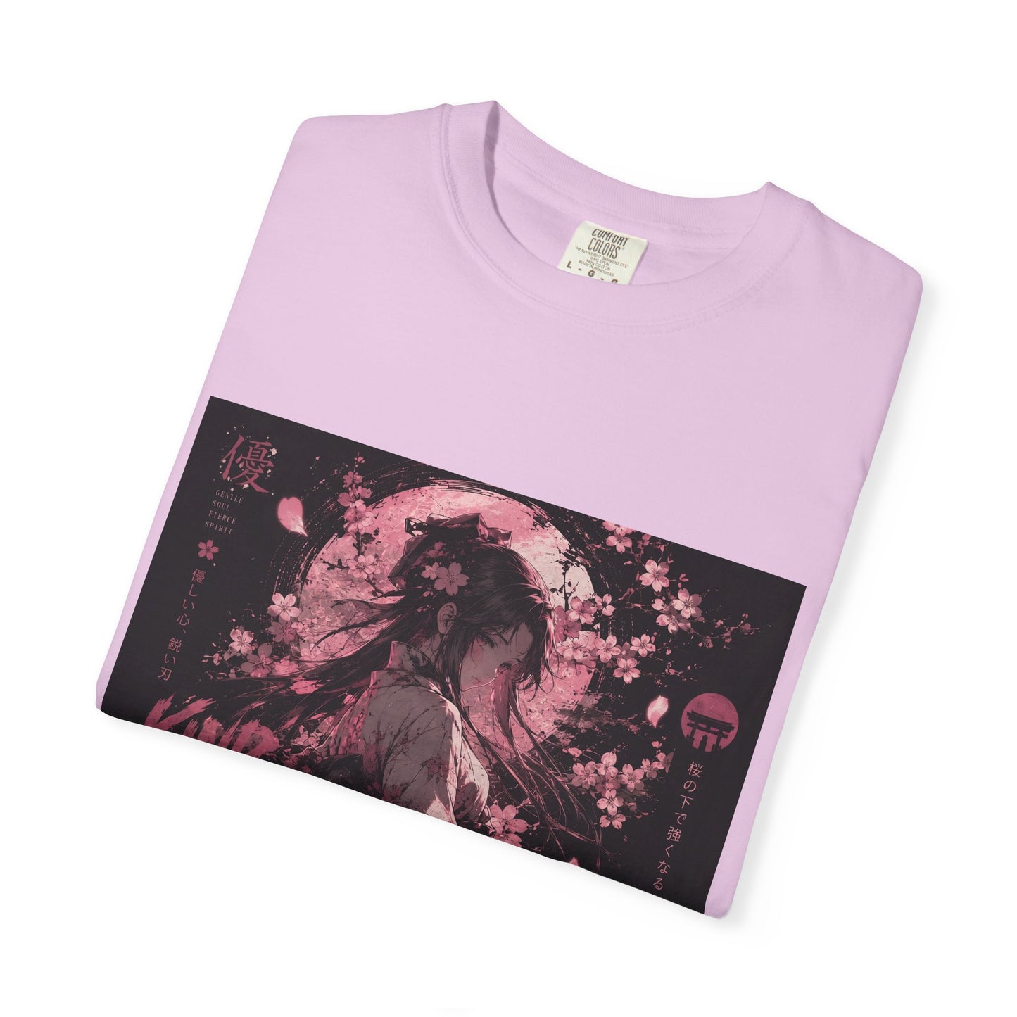 Samurai Aesthetic T-Shirt — “Kind Heart, Sharp Blade” Graphic Tee