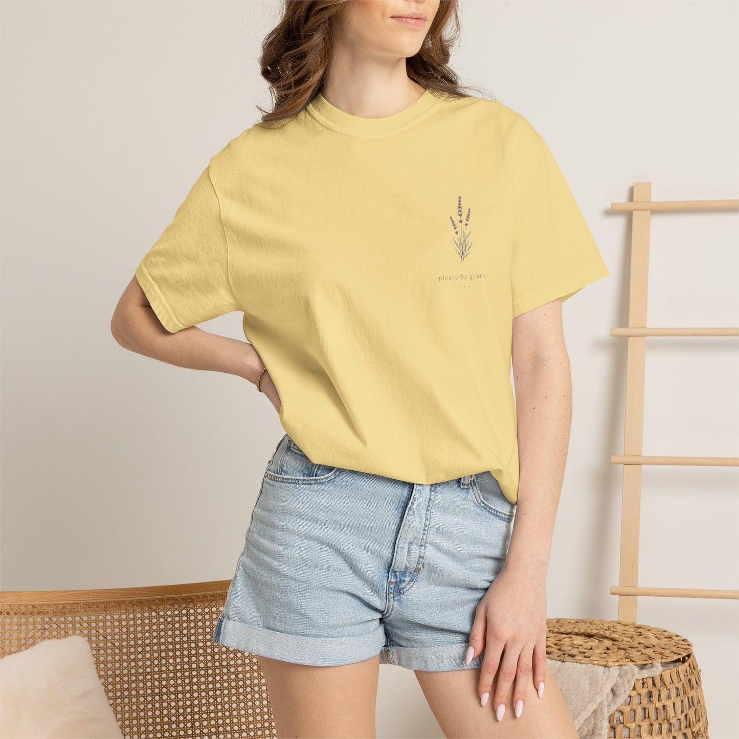 Copy of Copy of Do Not Perceive Me Floral Graphic T-Shirt — Distressed Statement Tee