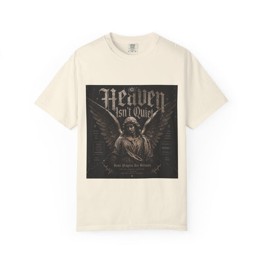 Graphic T-Shirt — "Heaven Isn't Quiet" Vintage Angel Band Tee