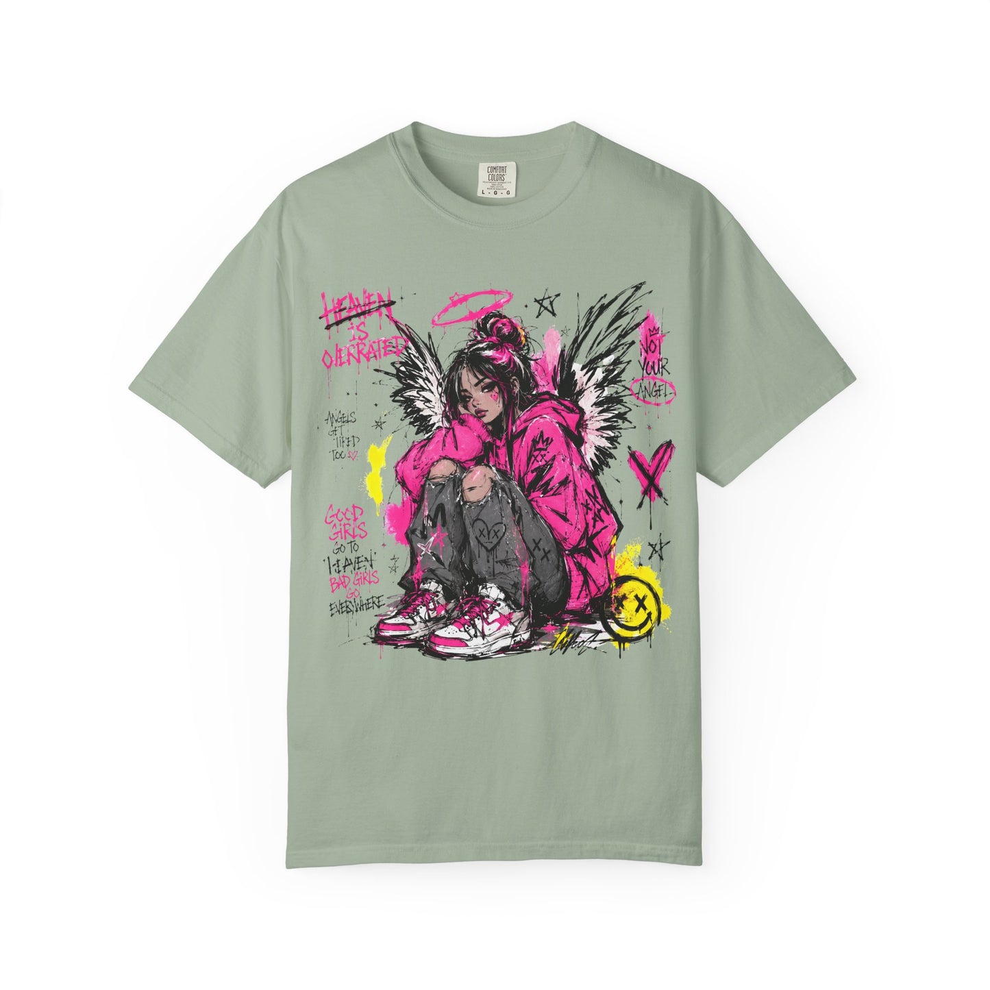 Copy of Copy of Copy of Copy of Copy of Do Not Perceive Me Floral Graphic T-Shirt — Distressed Statement Tee