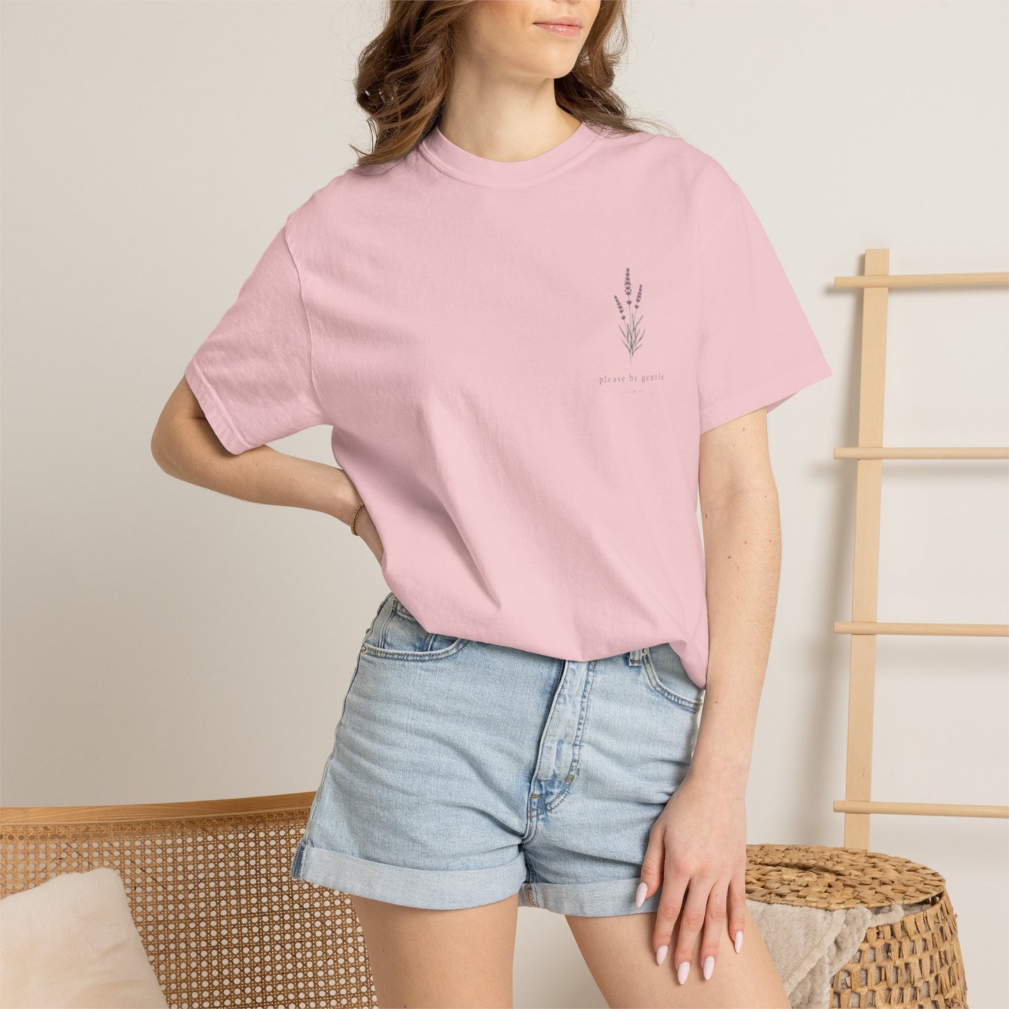 Copy of Copy of Do Not Perceive Me Floral Graphic T-Shirt — Distressed Statement Tee