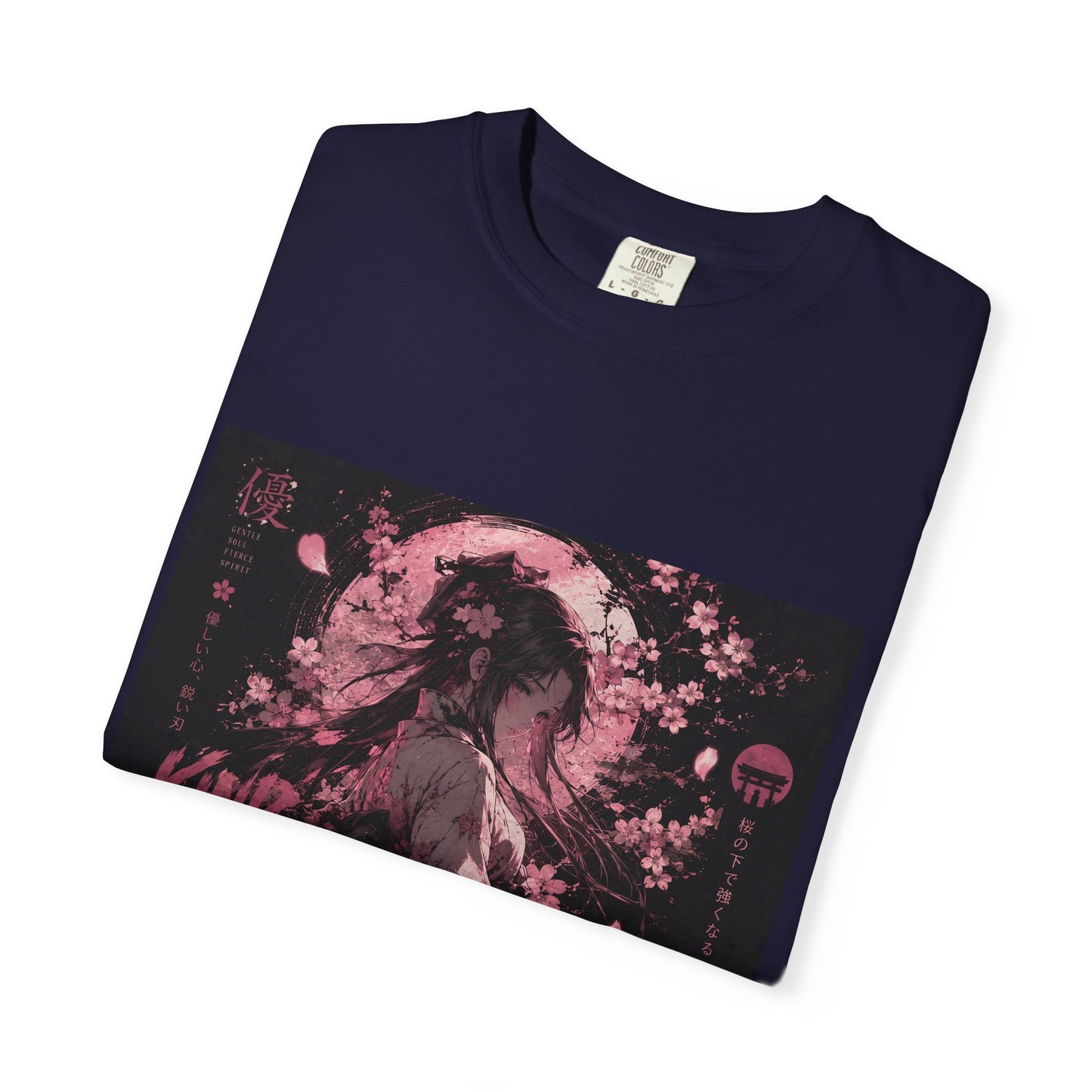 Samurai Aesthetic T-Shirt — “Kind Heart, Sharp Blade” Graphic Tee