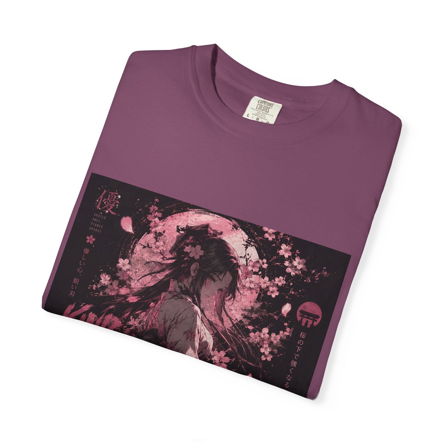 Samurai Aesthetic T-Shirt — “Kind Heart, Sharp Blade” Graphic Tee