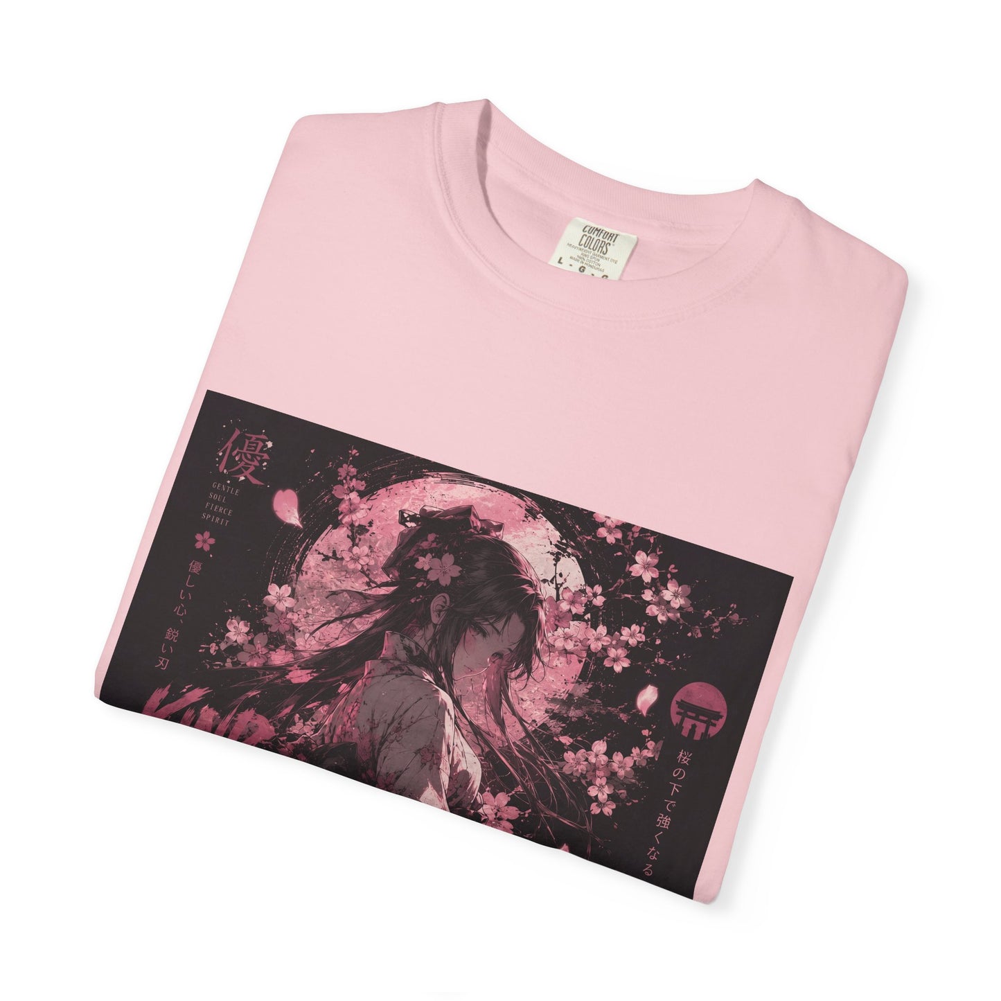 Samurai Aesthetic T-Shirt — “Kind Heart, Sharp Blade” Graphic Tee
