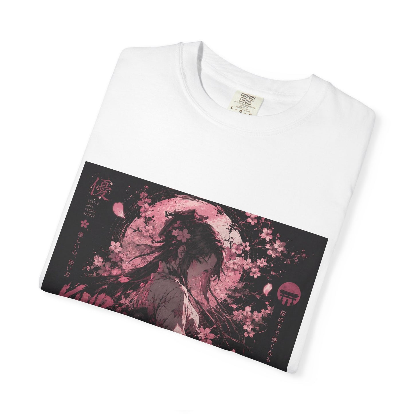 Samurai Aesthetic T-Shirt — “Kind Heart, Sharp Blade” Graphic Tee